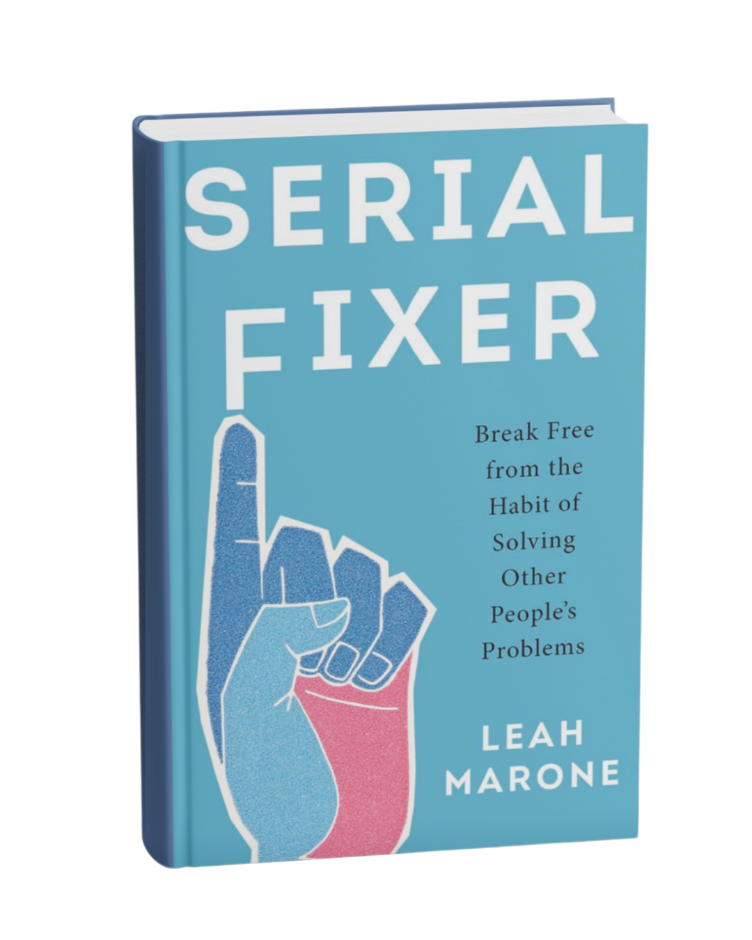 Serial Fixer book cover by Leah Marone